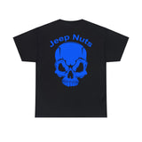 Jeep Nuts Skull Back Print only - Blue