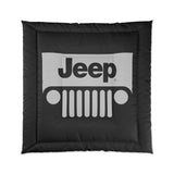 Jeep Comforter Grey/Blk