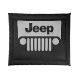 Jeep Comforter Grey/Blk