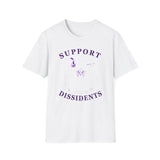 Support Dissidents - Unisex Softstyle T-Shirt